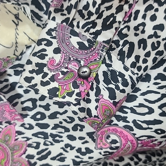 Foxcroft long sleeve zipper front shirt - Picture 10 of 12